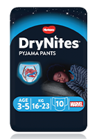 Sous-vêtements de nuit absorbants garçon